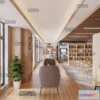 1124978 - 3D SCHOOL INTERIOR (VRAY) - LIBRARY 3D SCENES - 012