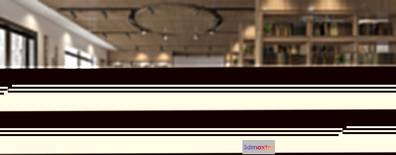 1124992 - 3D SCHOOL INTERIOR (VRAY) - LIBRARY 3D SCENES - 019