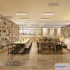 1124994 - 3D SCHOOL INTERIOR (VRAY) - LIBRARY 3D SCENES - 020