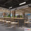 1125000 - 3D SCHOOL INTERIOR (VRAY) - LIBRARY 3D SCENES - 023