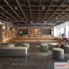 1125016 - 3D SCHOOL INTERIOR (VRAY) - LIBRARY 3D SCENES - 031
