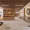 1125020 - 3D SCHOOL INTERIOR (VRAY) - LIBRARY 3D SCENES - 033
