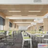 1125048 - 3D SCHOOL INTERIOR (VRAY) - CANTEEN 3D SCENES - 013
