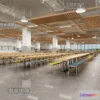 1125060 - 3D SCHOOL INTERIOR (VRAY) - CANTEEN 3D SCENES - 019