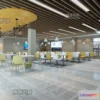 1125066 - 3D SCHOOL INTERIOR (VRAY) - CANTEEN 3D SCENES - 022