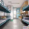 1125134 - 3D SCHOOL INTERIOR (VRAY) - DOMITORY 3D SCENES - 032