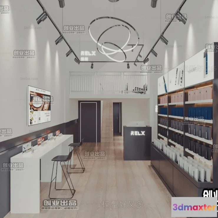 1125576 - NAILS SALON - 3D SCENES - VRAY RENDER - 026