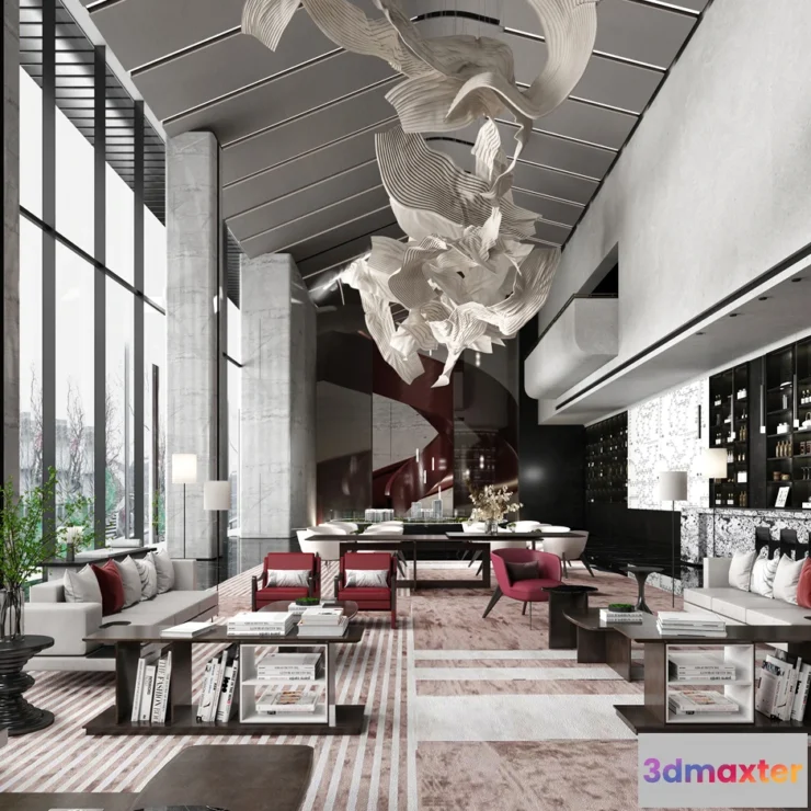 1156090 - PUBLIC SPACE 3D SCENES - HOTEL - 0009