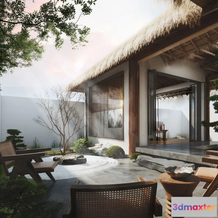 1156096 - PUBLIC SPACE 3D SCENES - HOTEL - 0012