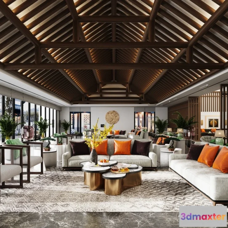 1156098 - PUBLIC SPACE 3D SCENES - HOTEL - 0013