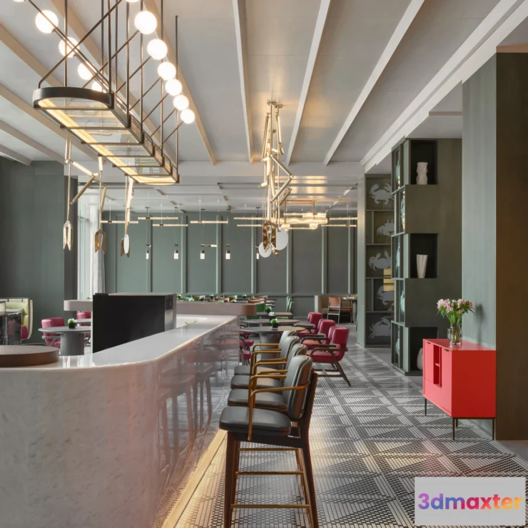 1156128 - PUBLIC SPACE 3D SCENES - HOTEL - 0028