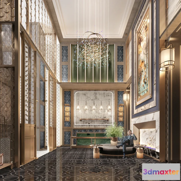 1156206 - PUBLIC SPACE 3D SCENES - LOBBY - 0018