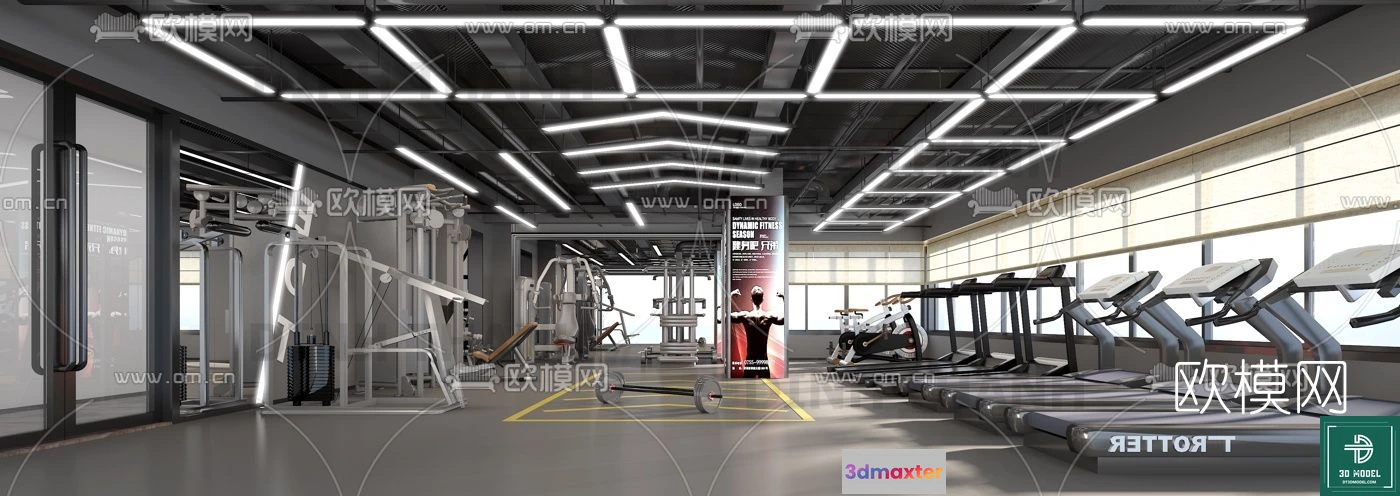 1181558 - GYM - 3D MODELS - SCENES - 007