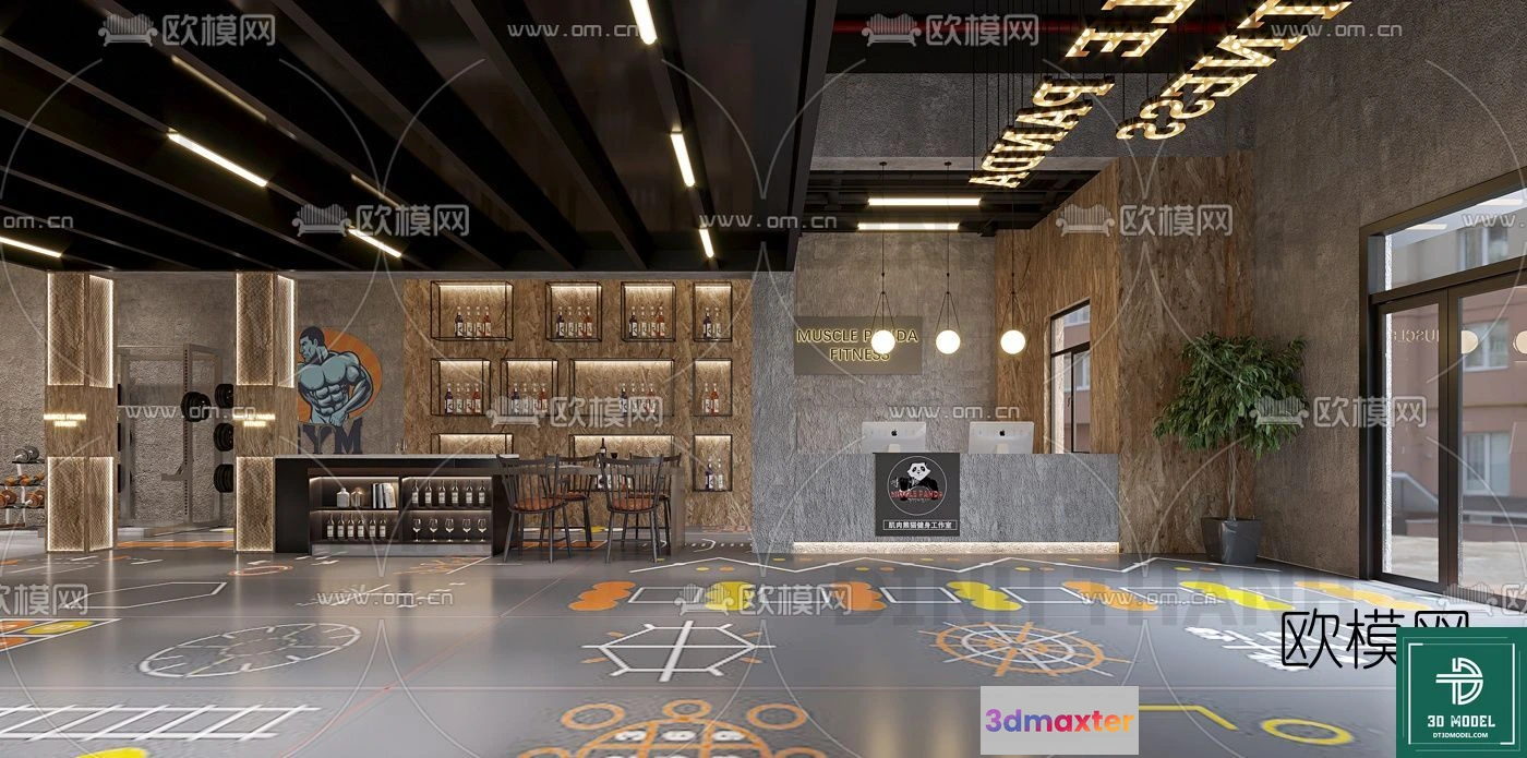 1181562 - GYM - 3D MODELS - SCENES - 009