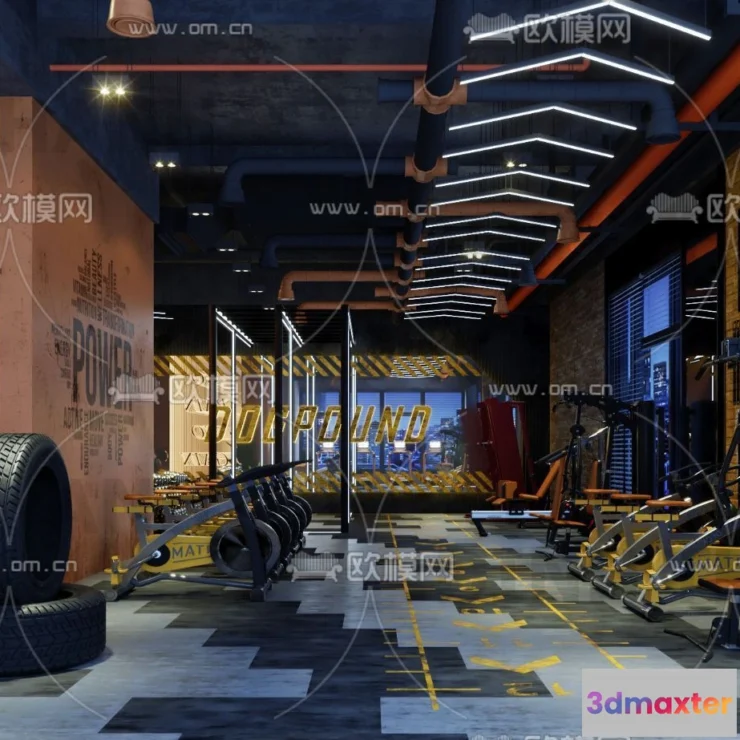 1181580 - GYM - 3D MODELS - SCENES - 018