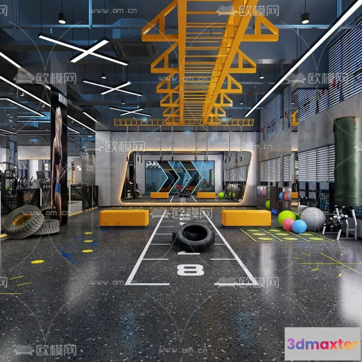 1181584 - GYM - 3D MODELS - SCENES - 020