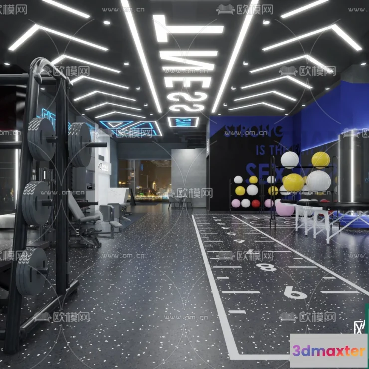 1181596 - GYM - 3D MODELS - SCENES - 026
