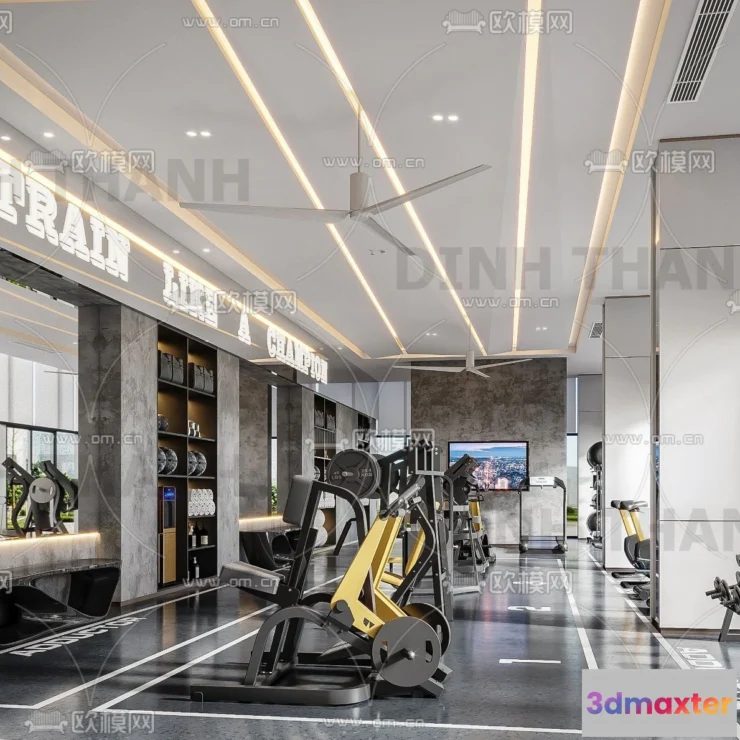 1181628 - GYM - 3D MODELS - SCENES - 042