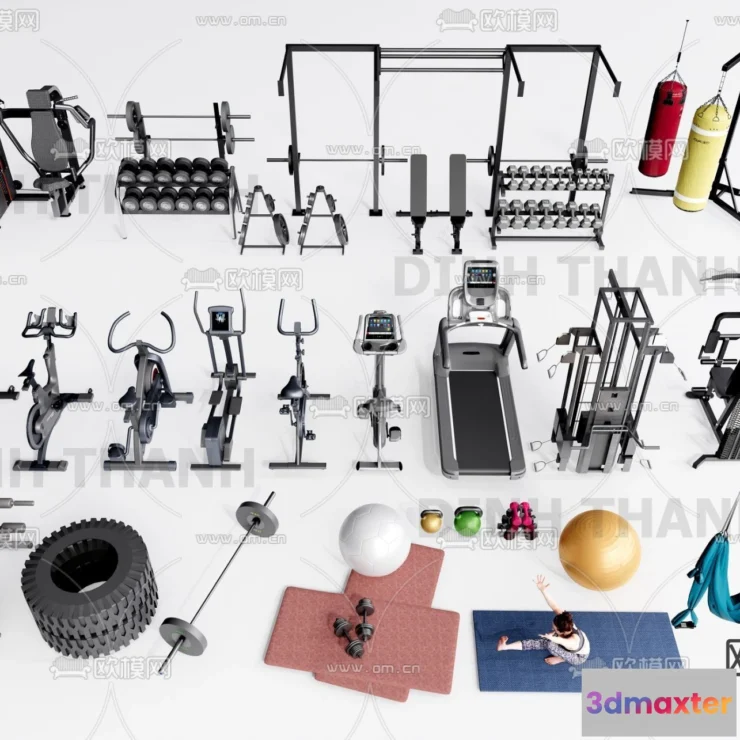 1181644 - GYM - 3D MODELS - SCENES - 050
