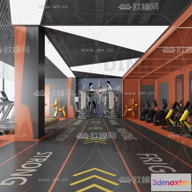 1181648 - GYM - 3D MODELS - SCENES - 052