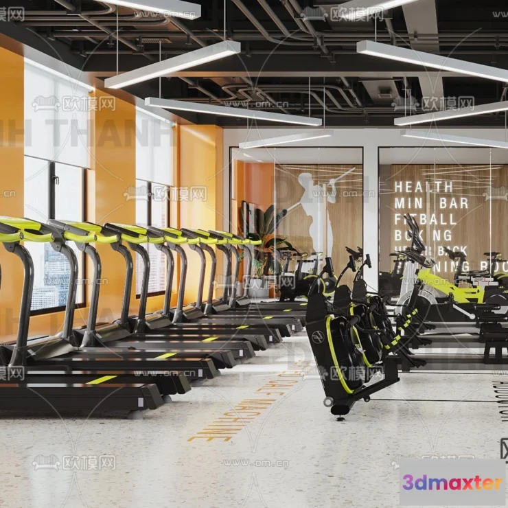 1181700 - GYM - 3D MODELS - SCENES - 078