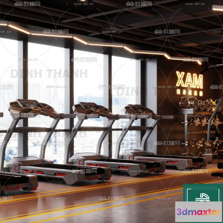 1181704 - GYM - 3D MODELS - SCENES - 080