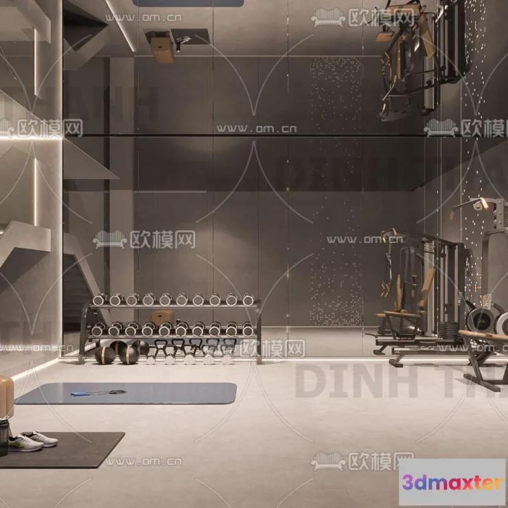 1181718 - GYM - 3D MODELS - SCENES - 087