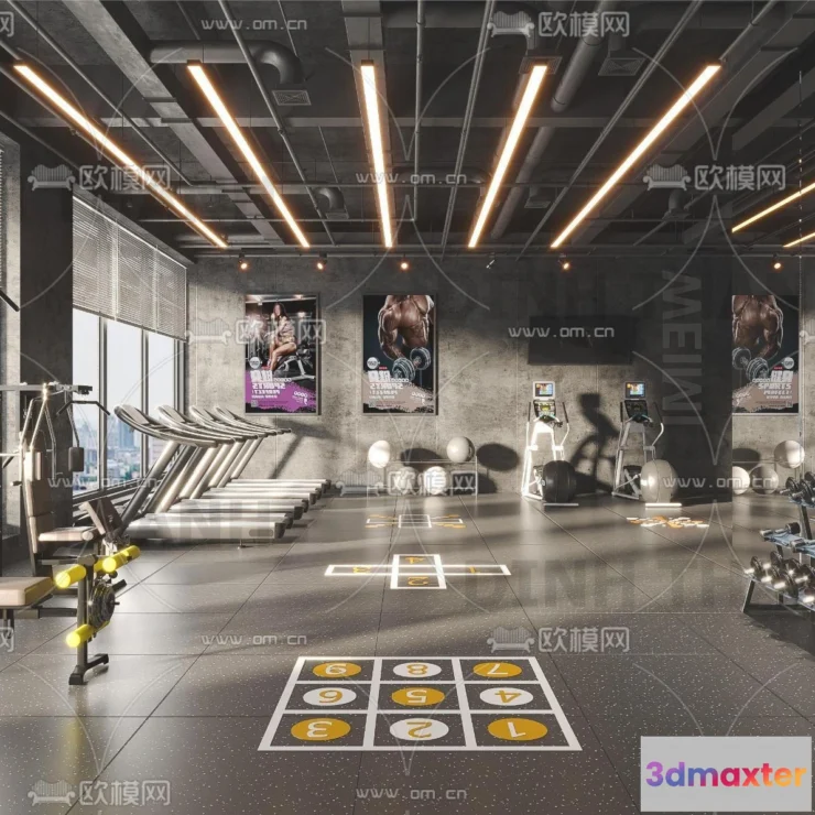 1181720 - GYM - 3D MODELS - SCENES - 088