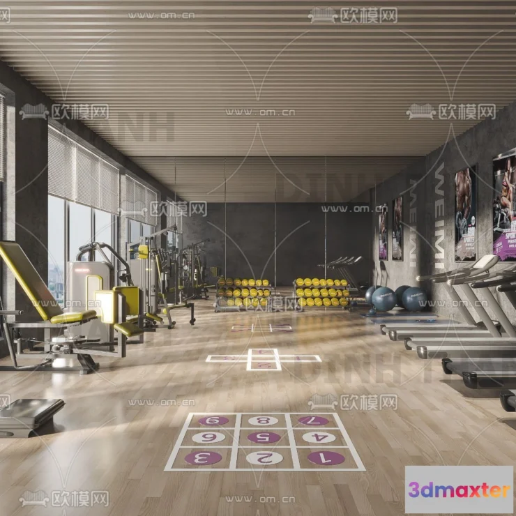 1181726 - GYM - 3D MODELS - SCENES - 091
