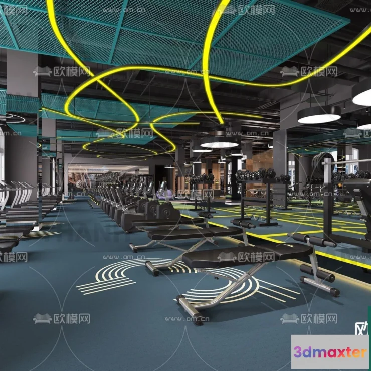 1181736 - GYM - 3D MODELS - SCENES - 096