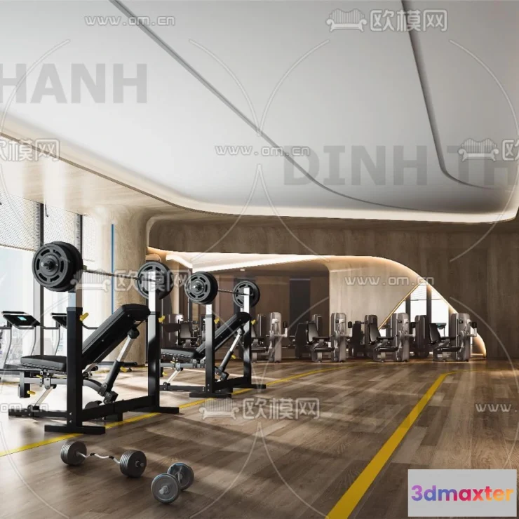 1181748 - GYM - 3D MODELS - SCENES - 102