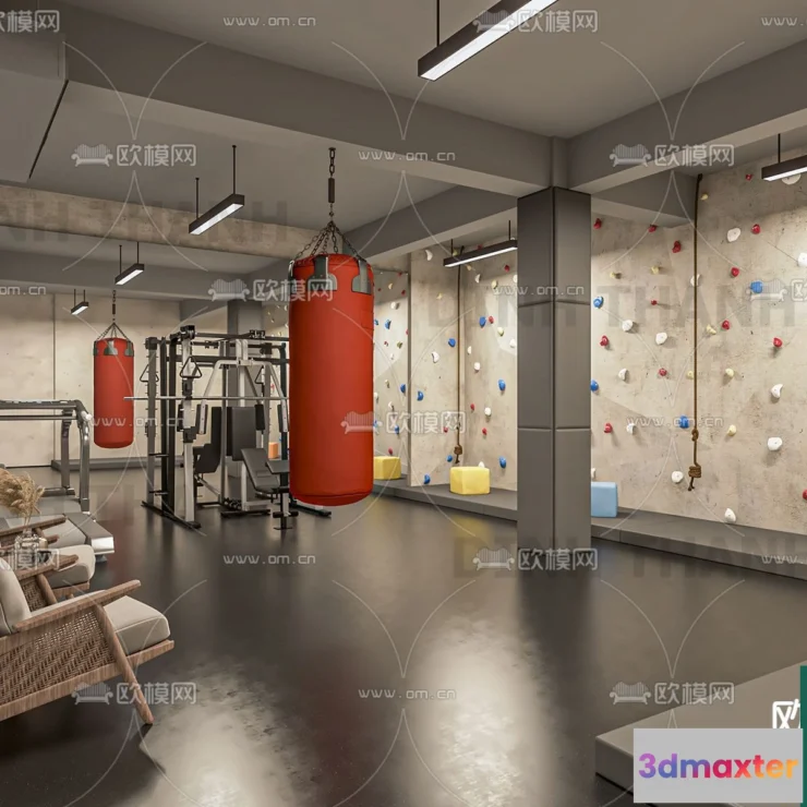 1181804 - GYM - 3D MODELS - SCENES - 130