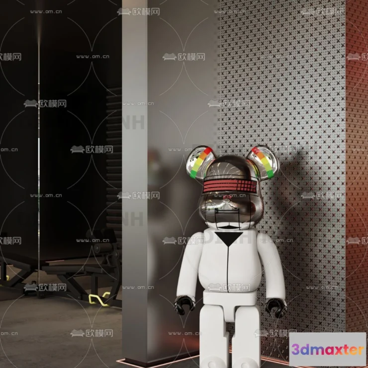 1181808 - GYM - 3D MODELS - SCENES - 132