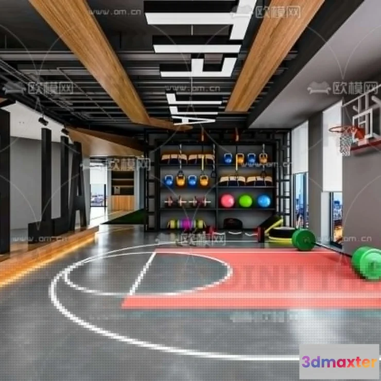 1181810 - GYM - 3D MODELS - SCENES - 133