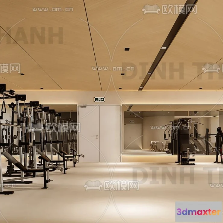 1181814 - GYM - 3D MODELS - SCENES - 135