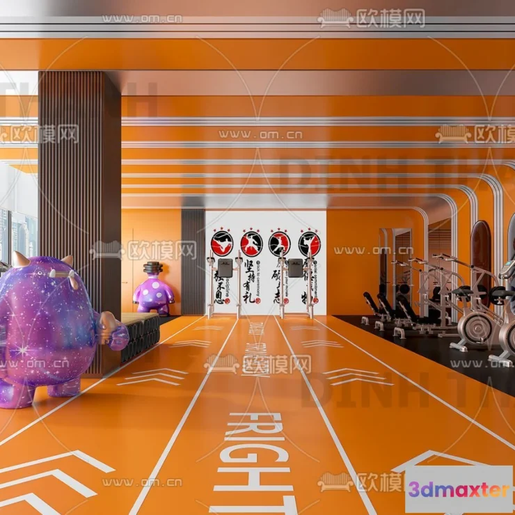 1181828 - GYM - 3D MODELS - SCENES - 142