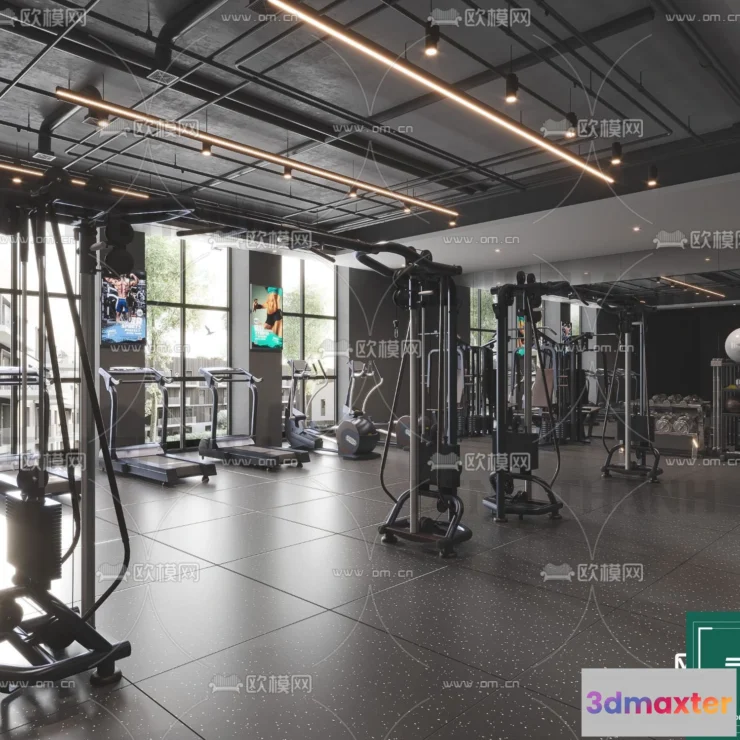 1181854 - GYM - 3D MODELS - SCENES - 155