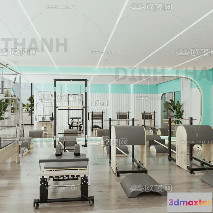 1181860 - GYM - 3D MODELS - SCENES - 158