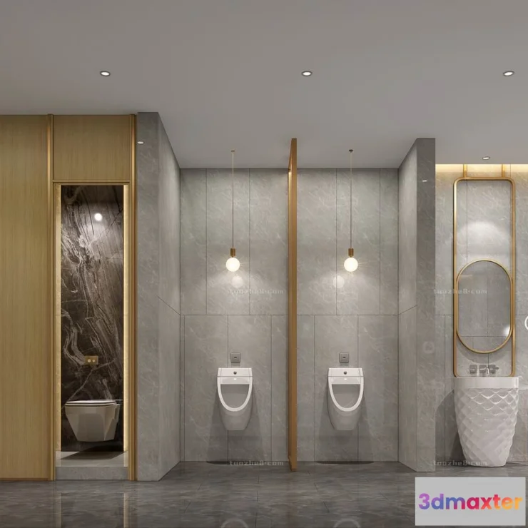 1210918 - Extension Interior - PUBLIC RESTROOMS - 025