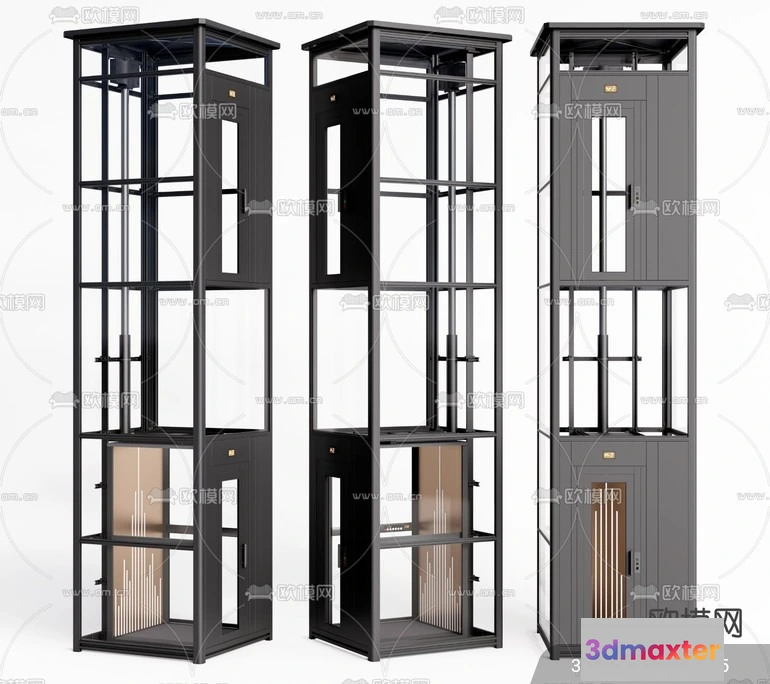 1220414 - Modern Elevator 3D Models - 001