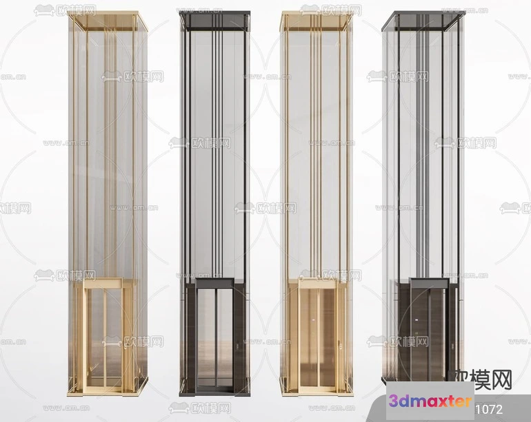1220428 - Modern Elevator 3D Models - 008