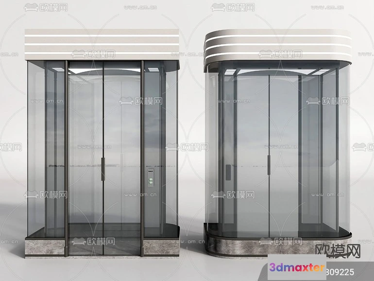 1220434 - Modern Elevator 3D Models - 011