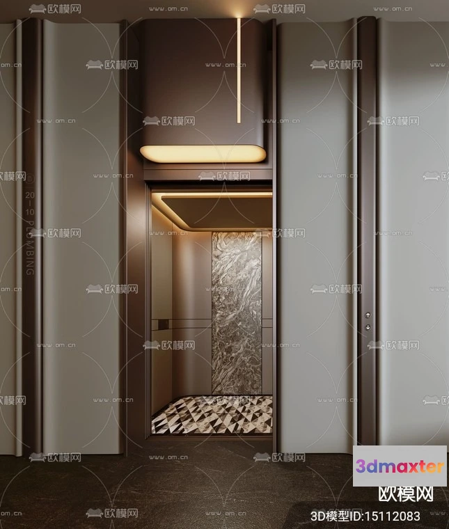 1220442 - Modern Elevator 3D Models - 015