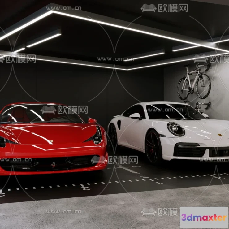 1239254 - GARAGE - VRAY  CORONA - 3D MODEL - 751