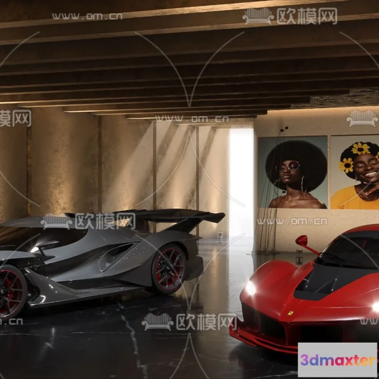 1239268 - GARAGE - CORONA - 3D MODEL - 758