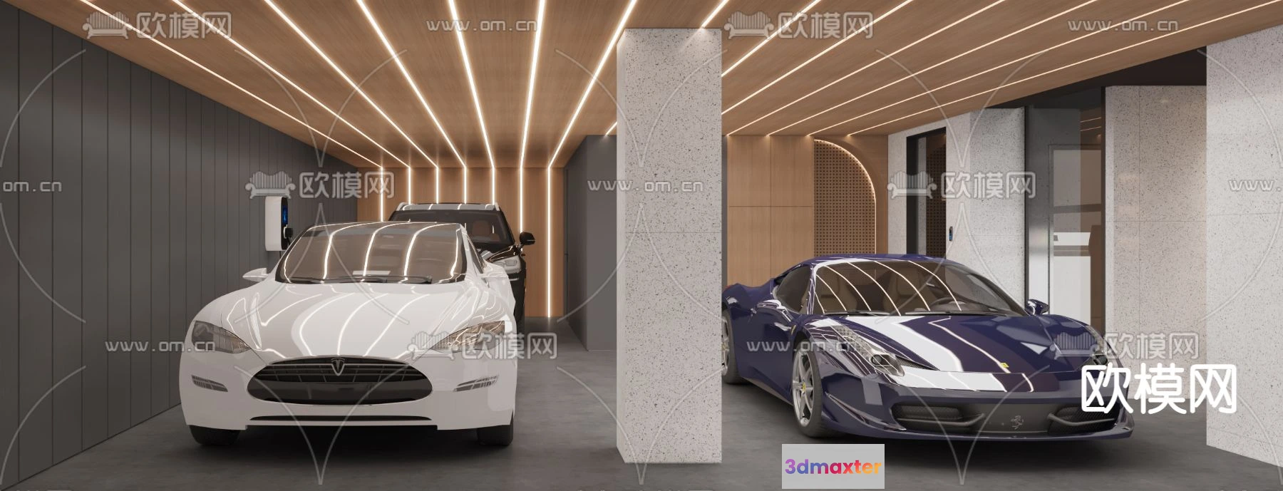 1239274 - GARAGE - VRAY  CORONA - 3D MODEL - 761