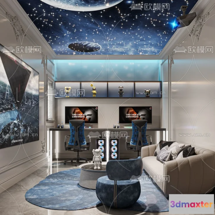 1239336 - PLAYROOM - CORONA - 3D MODEL - 792