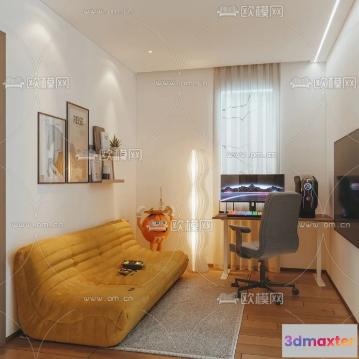 1239416 - PLAYROOM - VRAY  CORONA - 3D MODEL - 832