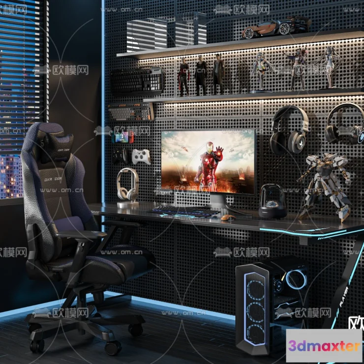 1239518 - PLAYROOM - VRAY  CORONA - 3D MODEL - 883