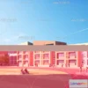 1240168 - KINDERGARTEN - VRAY  CORONA - 3D MODEL - 1208